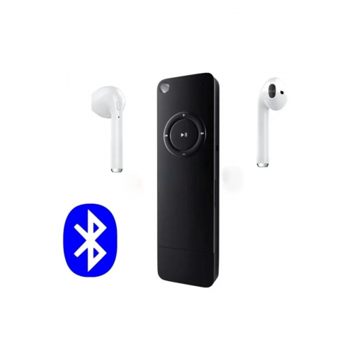Bluetooth Lu Mp3 Player Dahili Hoparlör Kablolu Ve Kablosuz Kulaklık Ile Kullanabilme Mini Mp3 Çalar