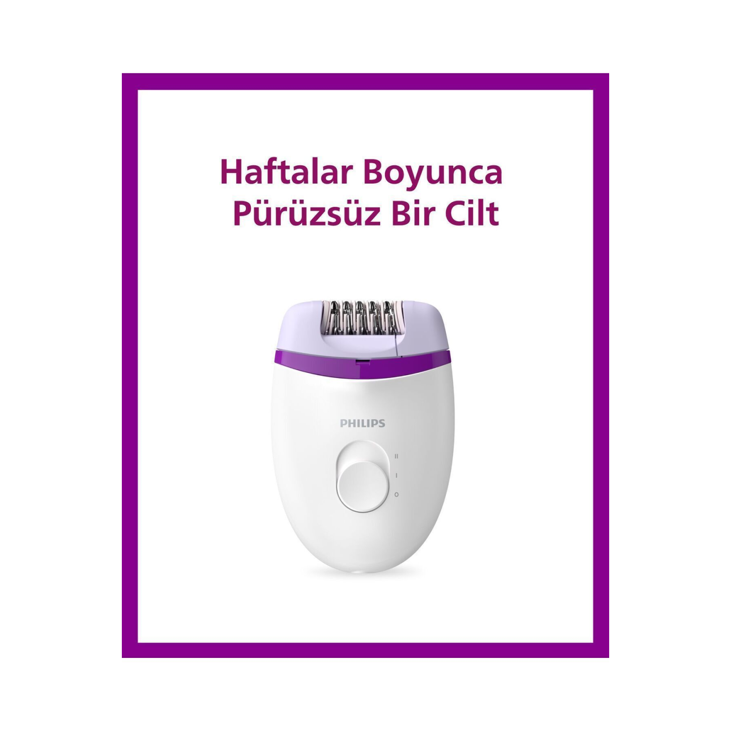 BRE225/05 Kablolu Epilatör,Bacak İçin Kullanım,2 Hız Ayarı,Yıkanabilir Başlık