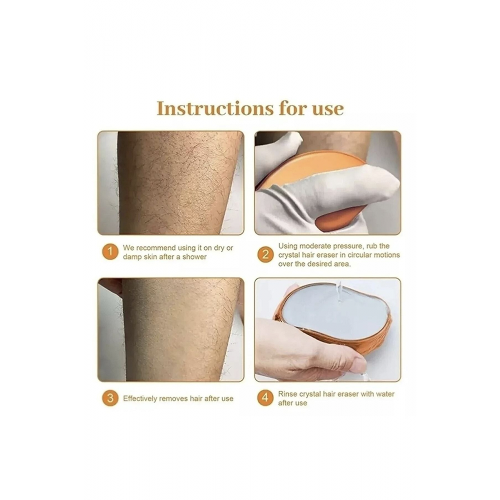 Crystal Eraser Epilasyon Aleti Tüy Silgisi Tüy Alıcı Fiziksel Kristal Epilatör