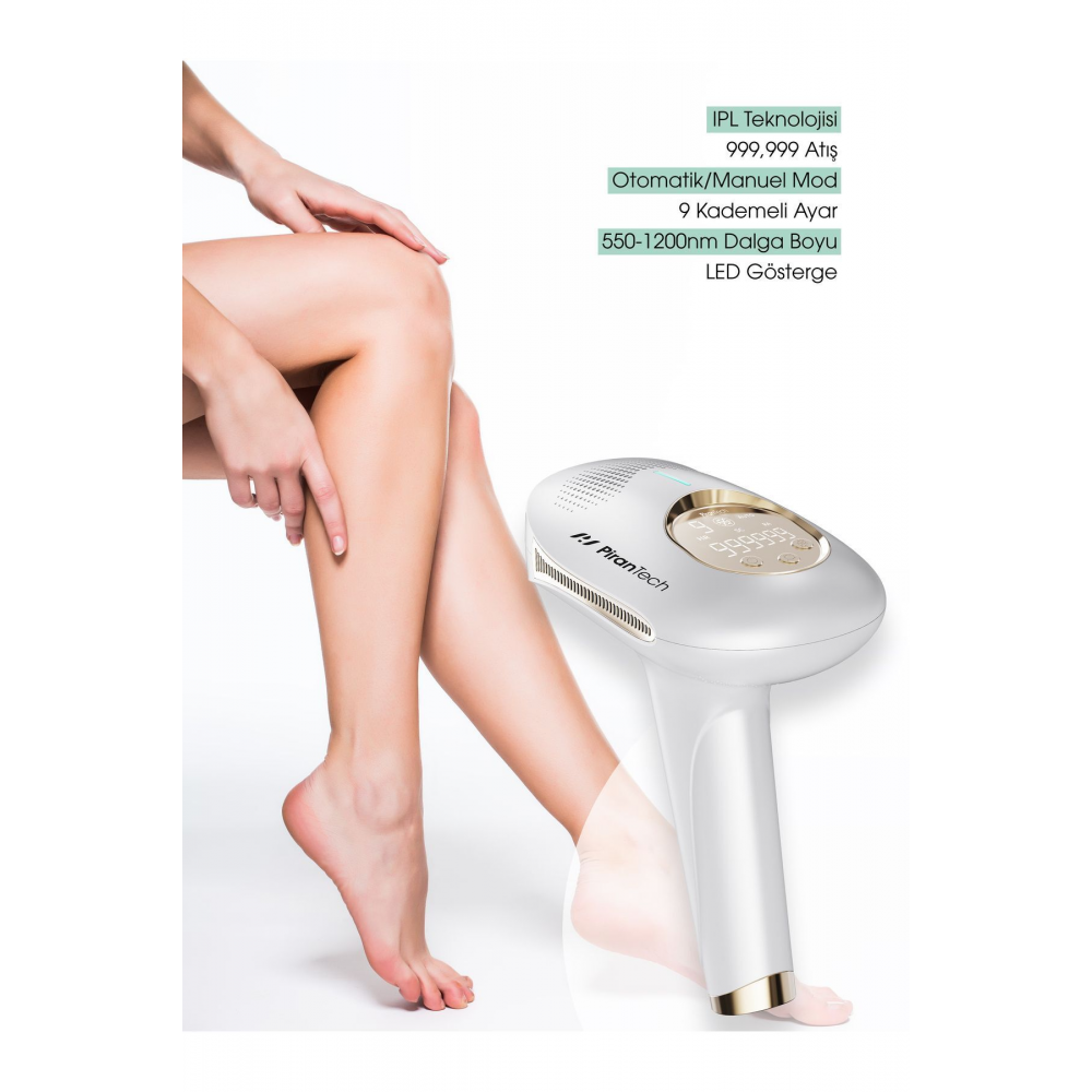 BHRL-08 Buz Lazer Epilasyon 999.999 Atım- Cilt Gençleştirici- Akne Giderici- Lazer Epilasyon Aleti