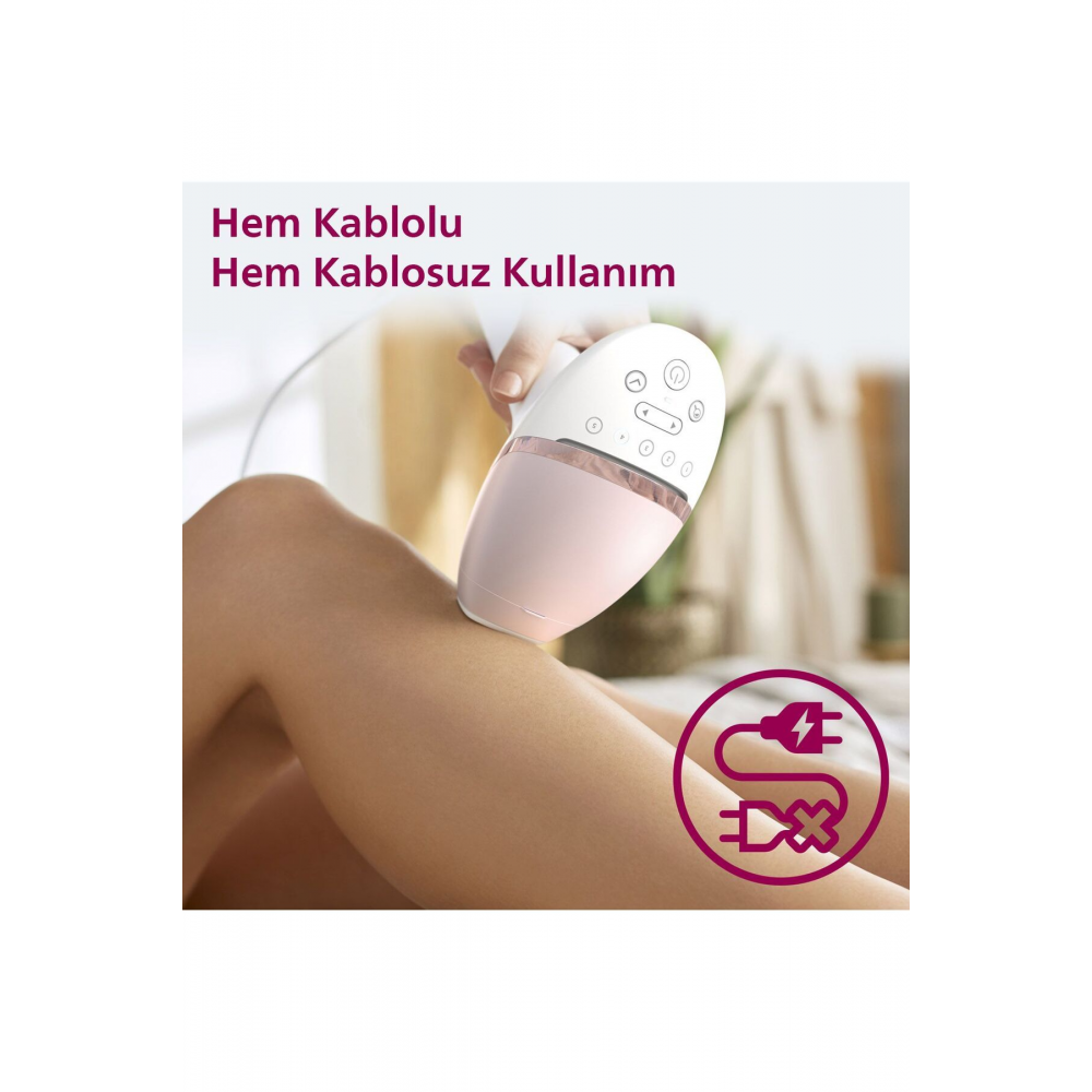 BRI950/00 Lumea Lazer Epilasyon IPL Tüy Alma Cihazı,ÇantaHEDİYELİ,Kablolu/Kablosuz Kullanım