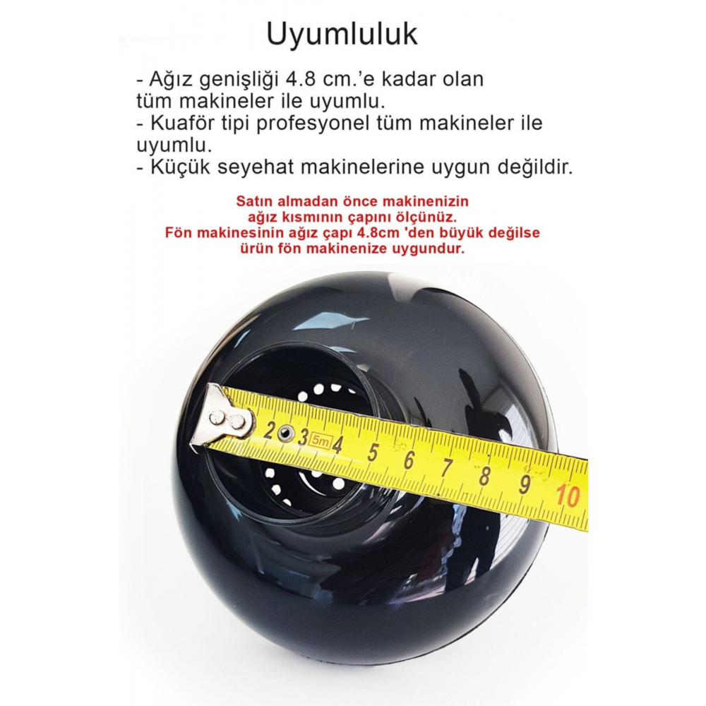 Vigo Dalgalandırıcı Başlık Difüzör Saç Kurutma Fön Makinesi Başlığı