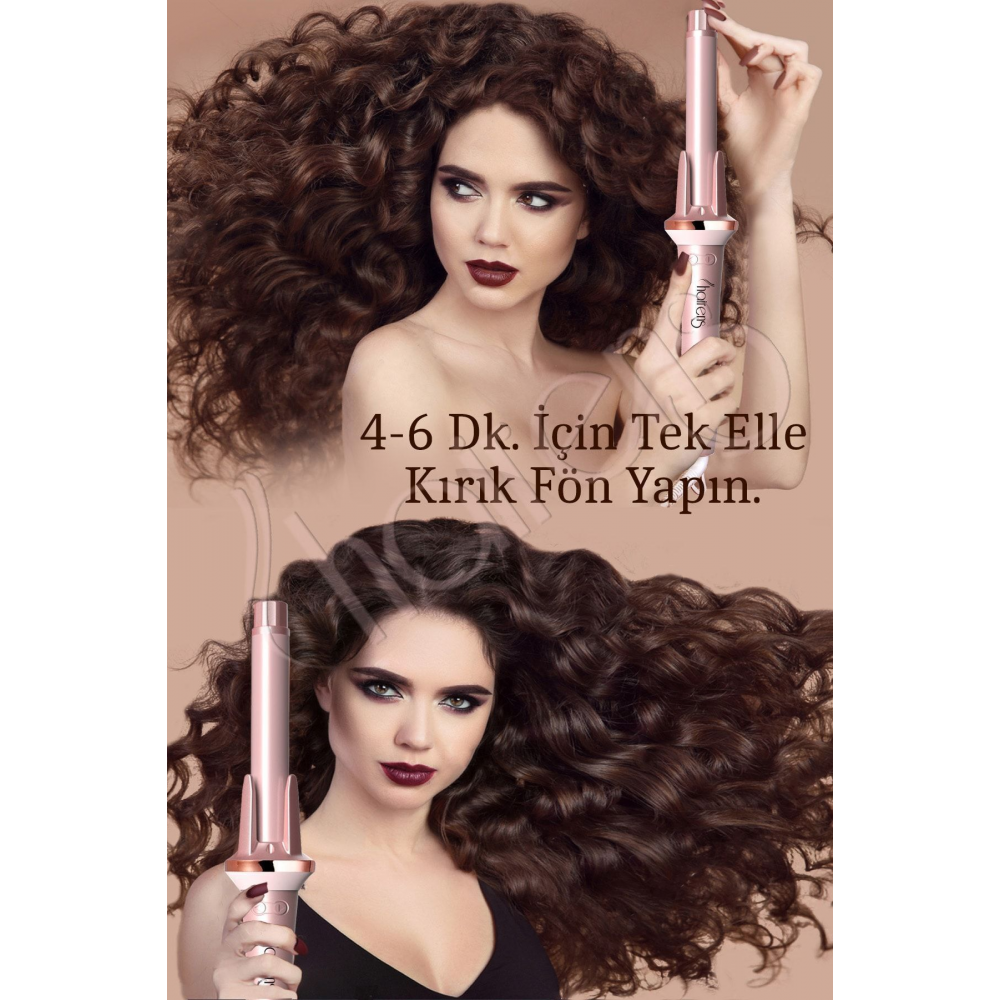 Hrs 260 Otomatik Saç Maşası 25 mm Ekstra Uzun Başlık HRS260