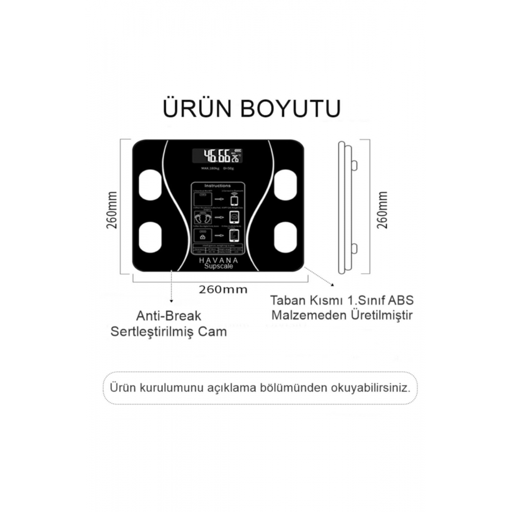 Baskül Tartı Dijital Yağ Ölçer Elektronik