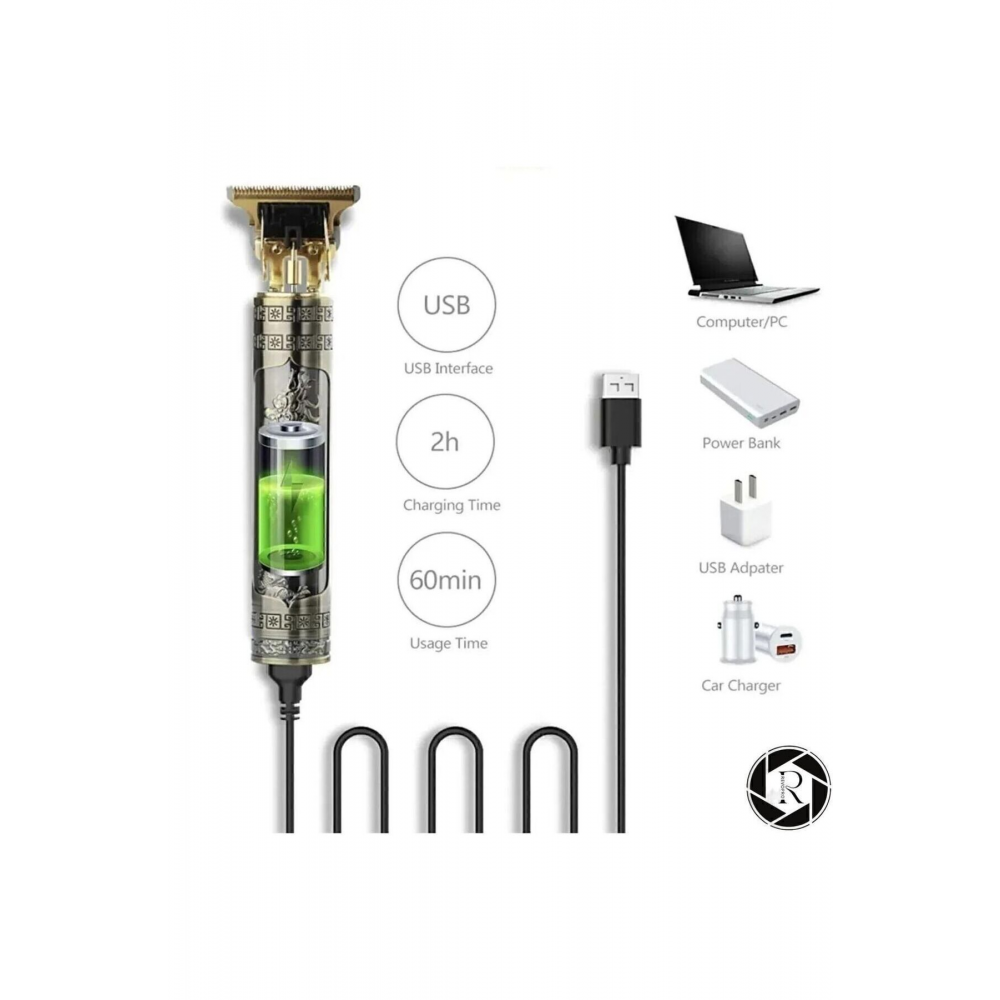 Tıraş Makinesi Usb Şarjlı Saç Sakal Vücut Kıl Tüy Alma Kadın Erkek Epilasyon Berber & Kişisel