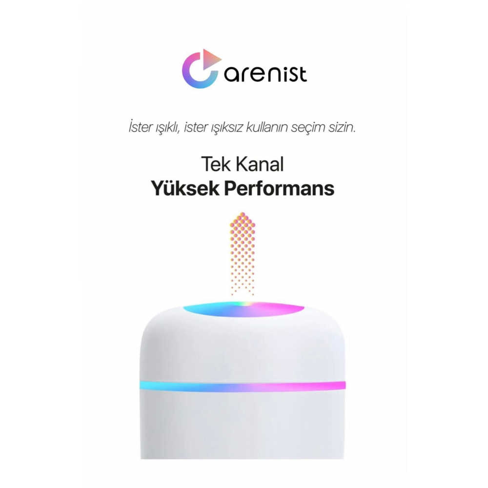 300 ml Ultrasonik Hava Nemlendirici Buhar Makinesi ve Aroma Difüzörü.