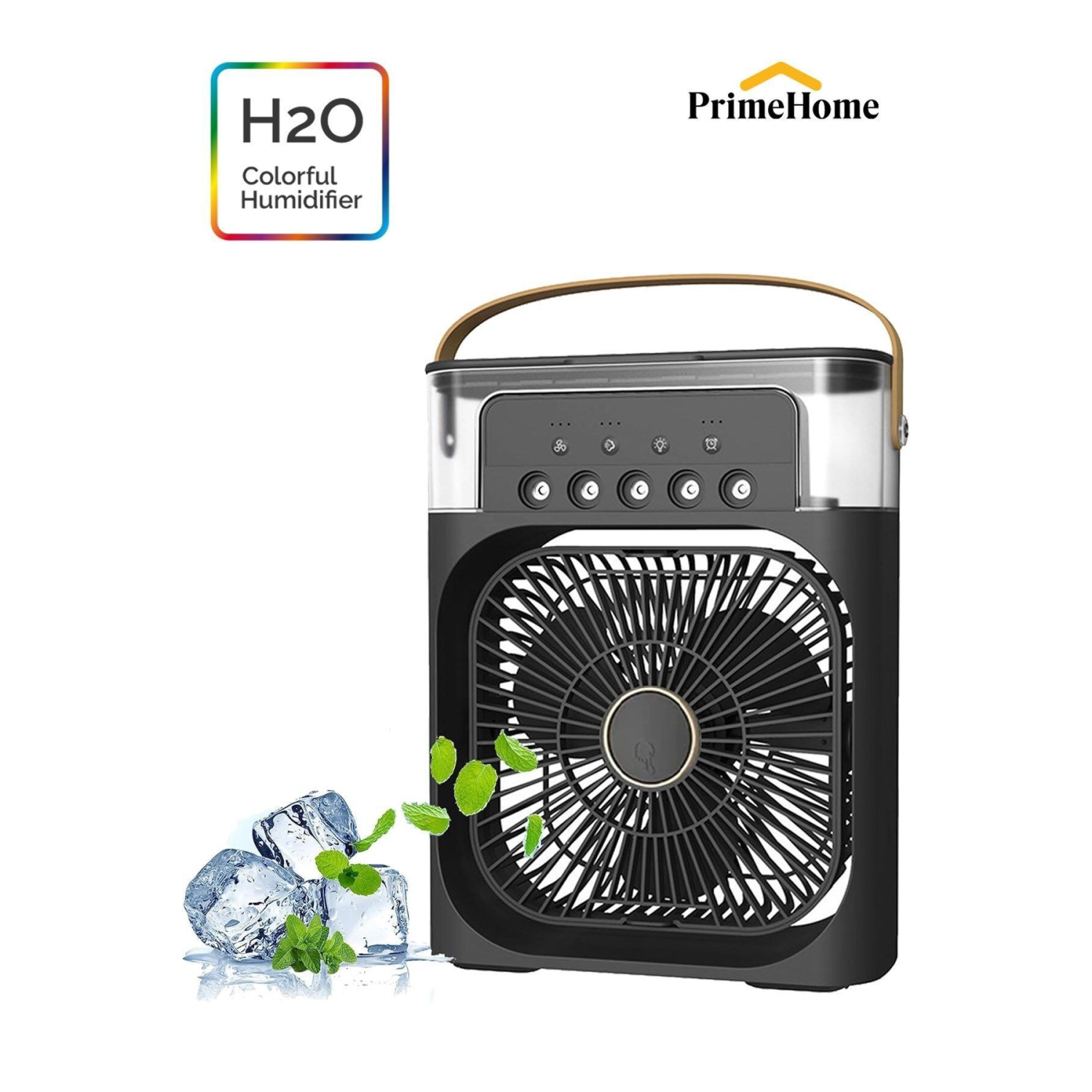 5 Başlık Vantilatör Brushless Motor (KÖMÜRSÜZ MOTOR) Mini Fan Klima Nemlendirici Hava Soğutucu