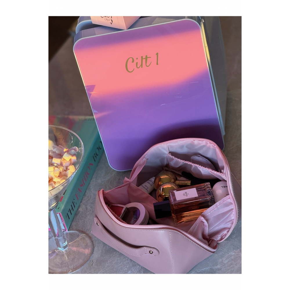 Buzdolabı Güzellik Dolabı Seri 2.0 Bubble Gum Pink Şeker Pembe