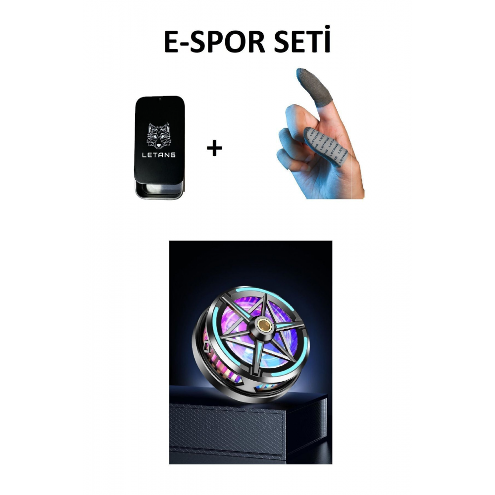 Telefon Soğutucu Fan + Aliminyum Destekli Soğutucu Radiator MIKNATISLI MAGESAFE