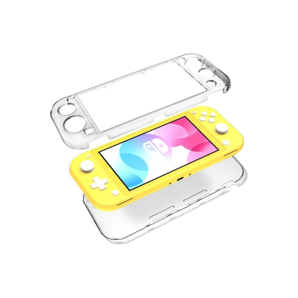 Nintendo Switch Lıte Uyumlu Sert Plastik Şeffaf Cihaz Koruyucu Kılıf