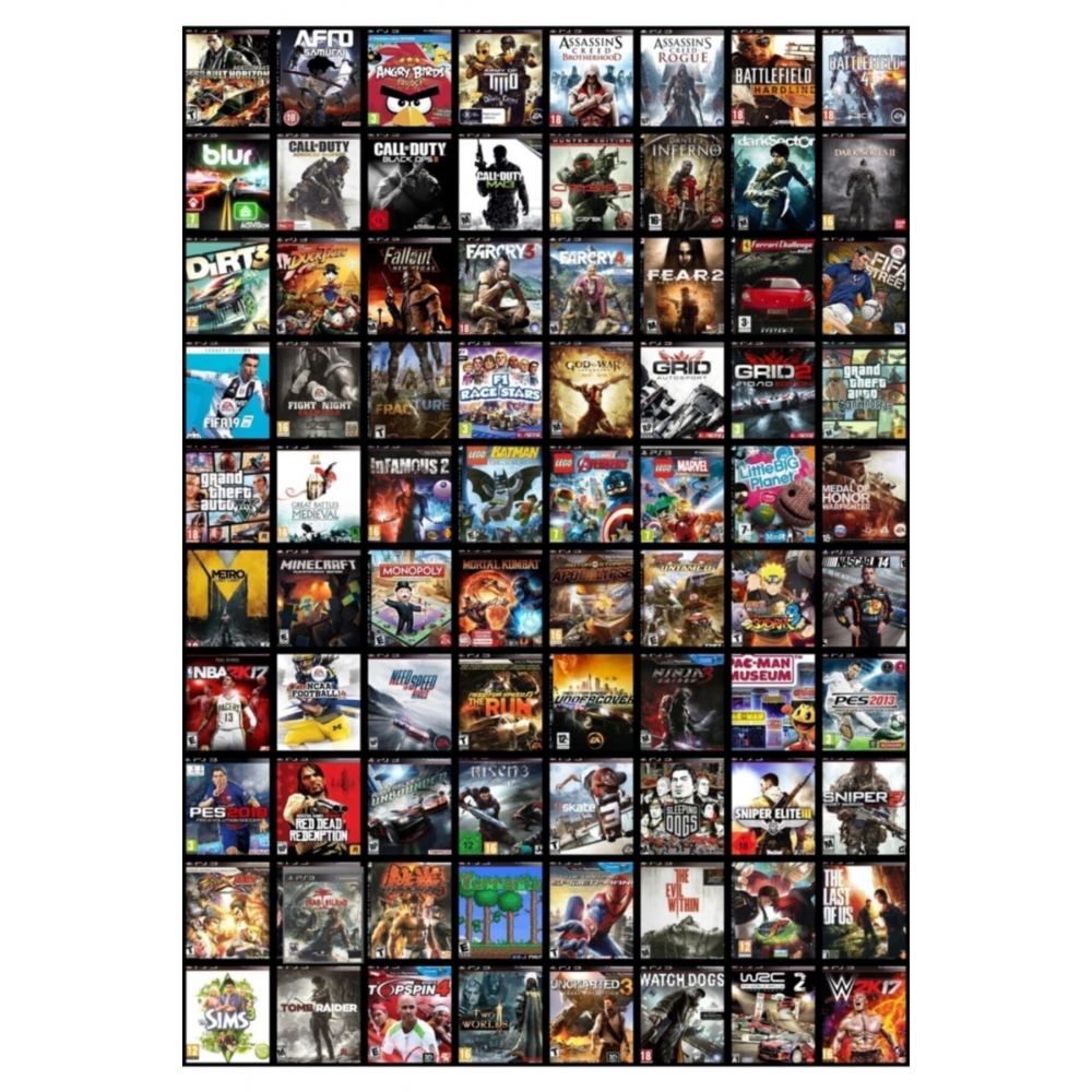 Ps3 Playstation 3 1tb Slim Konsol+ 250 Oyun+2kol