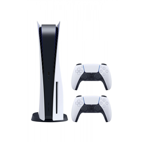 Playstation 5 Standart Edition 825 GB Türkçe Menü + 2. PS5 DualSense (İthalatçı Garantili)