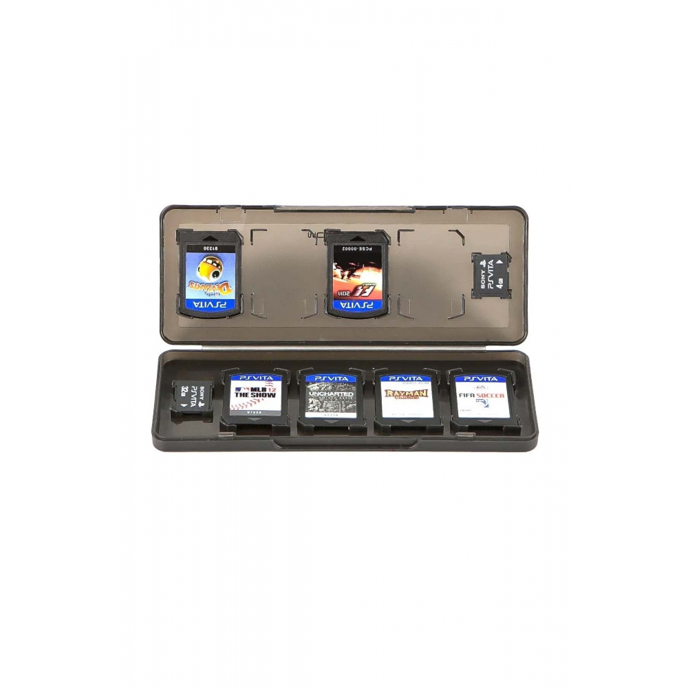 Ps Vita Kartlık Oyun Kutusu Ps Vita Kart Koruyucu Psv Aksesuar Siyah