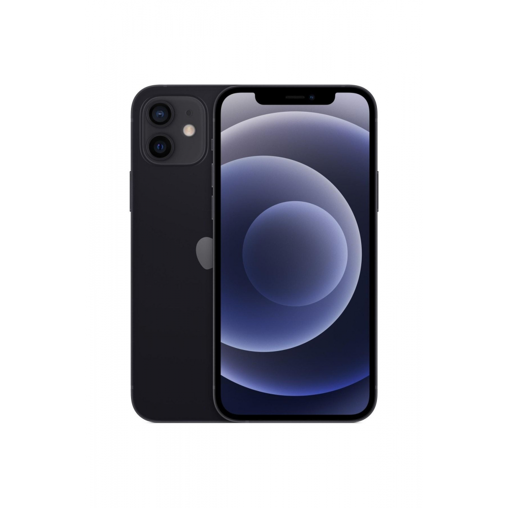 iPhone 12 128 GB Siyah Cep Telefonu Aksesuarsız Kutu (Apple Türkiye Garantili)