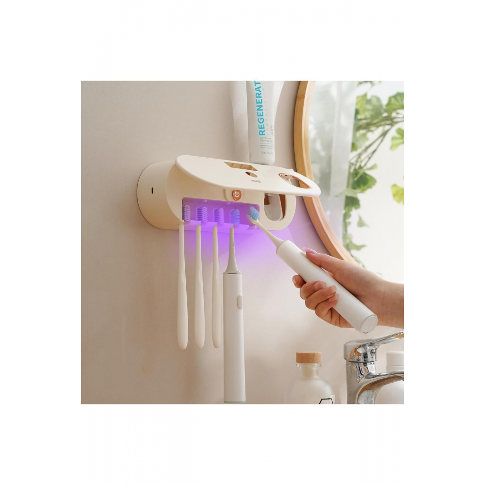 Mio Uv5f 1200mah Şarj Edilebilir Uv Sterilizatörü Diş Fırçası Tutucusu