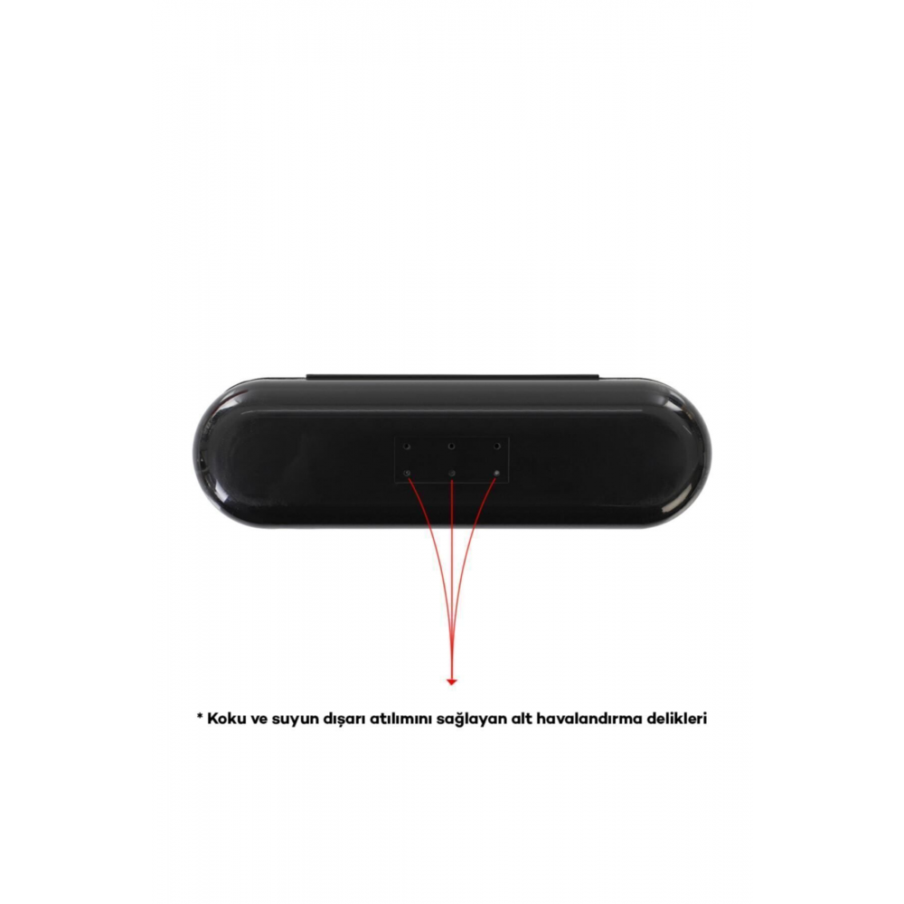 Oral B Şarjlı Diş Fırçası Koruma Kabı, Saklama Kabı, Hijyenik Seyahat Kutusu - Sıyah