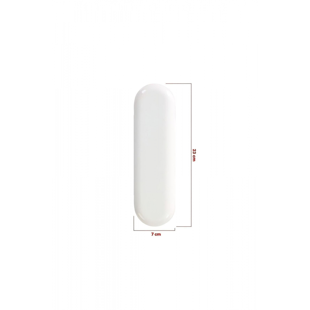 Oral B Uyumlu  Şarjlı Diş Fırçası Koruma Kabı  Saklama Kabı  Hijyenik Seyahat Kutusu - Beyaz