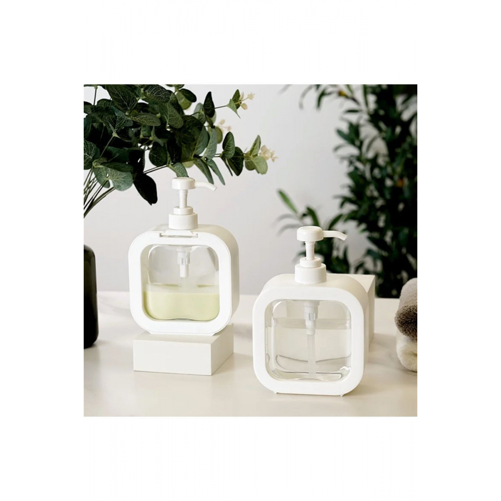 300 ml Tezgah Üstü Dikdörtgen Banyo Mutfak Sıvı Sabunluk | Banyo Mutfak Bulaşık Lavabo Deterjanlık