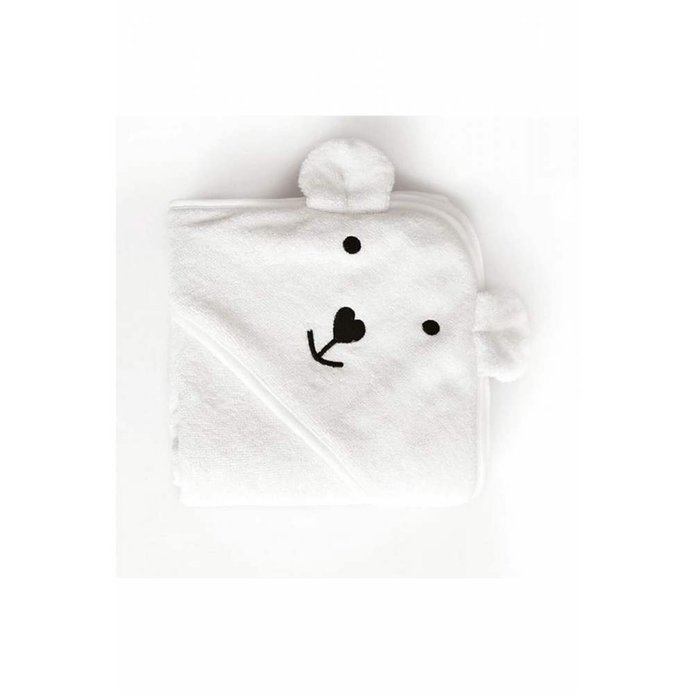 Bebek Kundak Havlu - Doğal Bambu Ve Saf Pamuk Karışımı Başlıklı