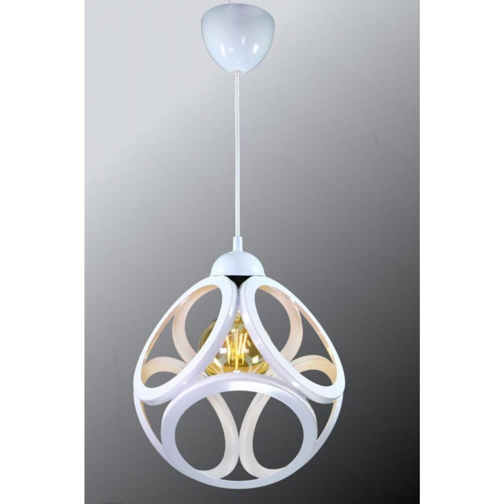 Tekli Modern Çember Küp Model Sarkıt Avize