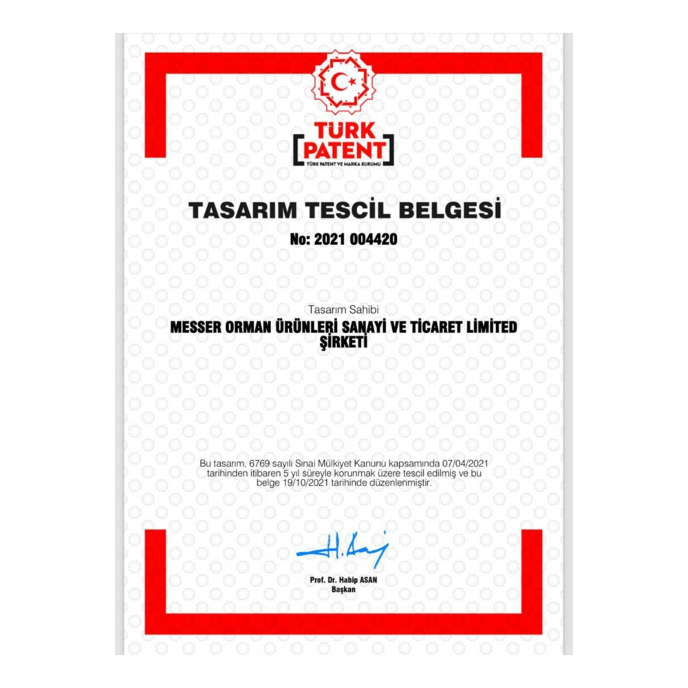 RADIANTE YUVARLAK RAFLI LAMBADER BLACK