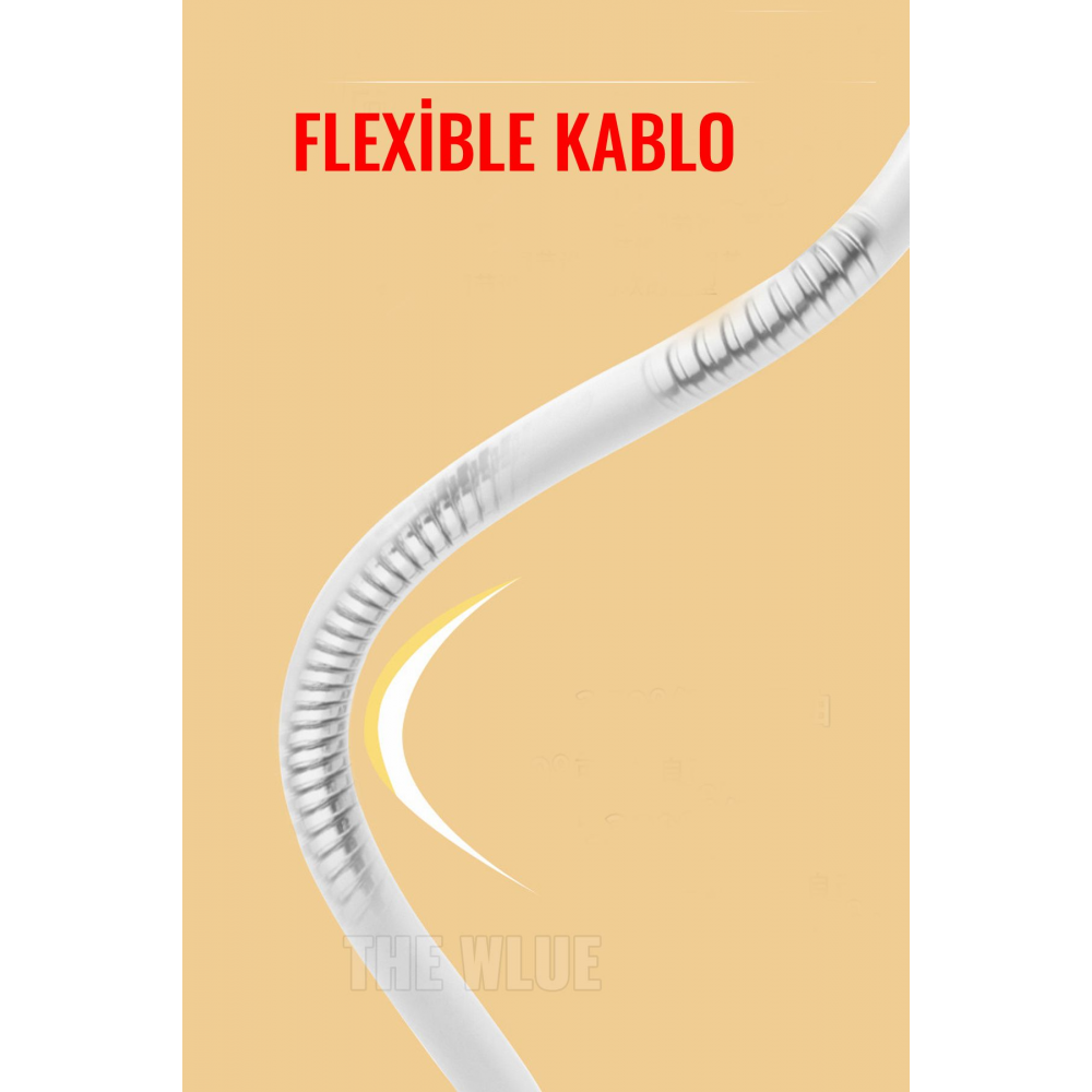 Şarjlı Dokunmatik Kalemlikli 12 Led Masa Lambası Ders Çalışma Okuma Işığı 3 Kademeli Beyaz Işık