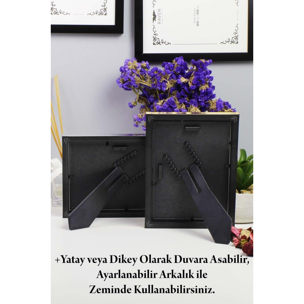 10cm X 15cm Resim, Fotoğraf, Belge, Poster, Evrak Çerçevesi Ayarlanabilir Ayaklı V