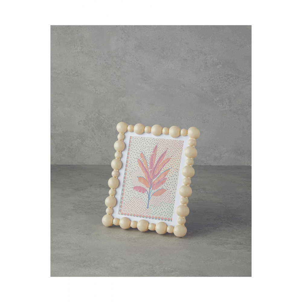 Bubble Dekoratif Çerçeve Bej