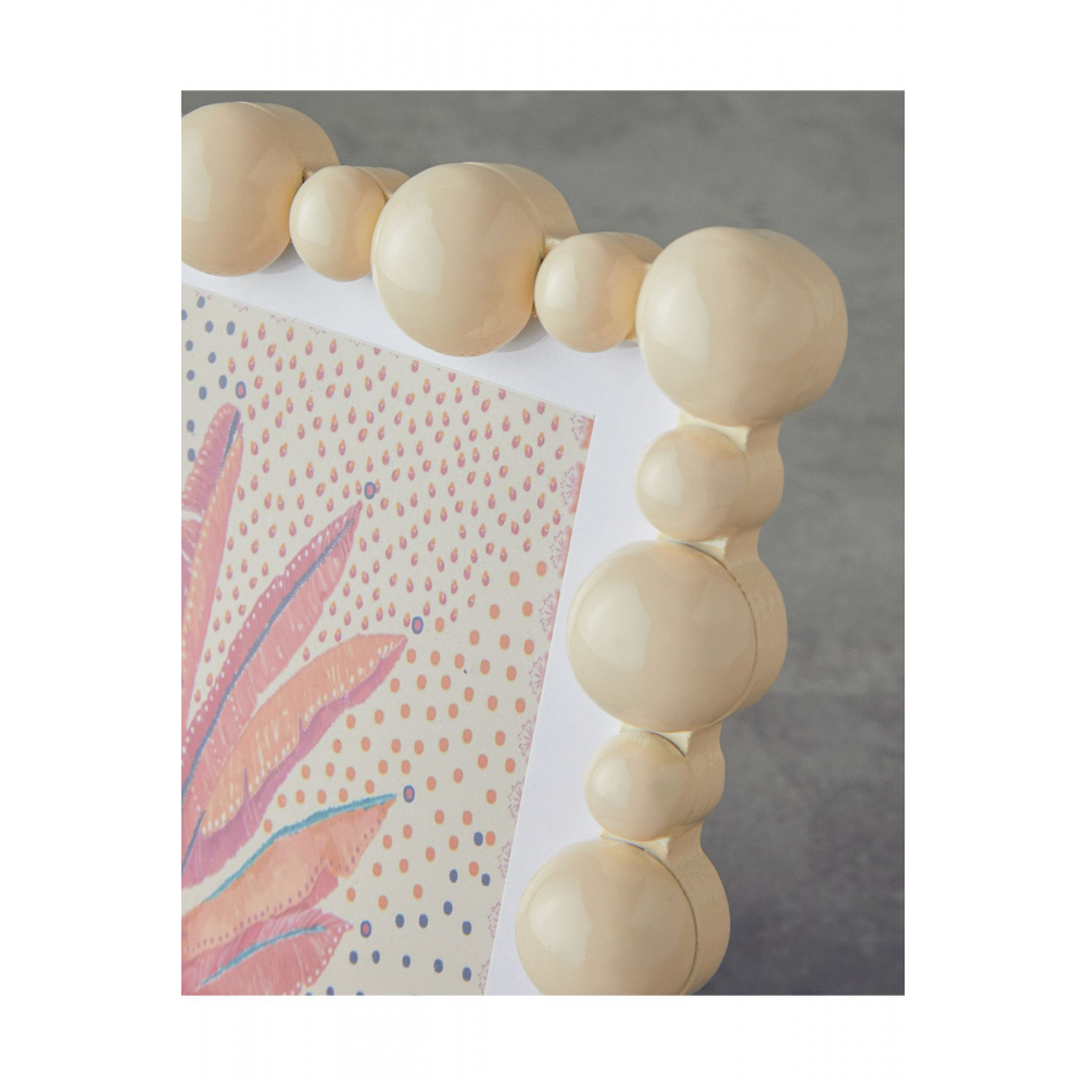 Bubble Dekoratif Çerçeve Bej