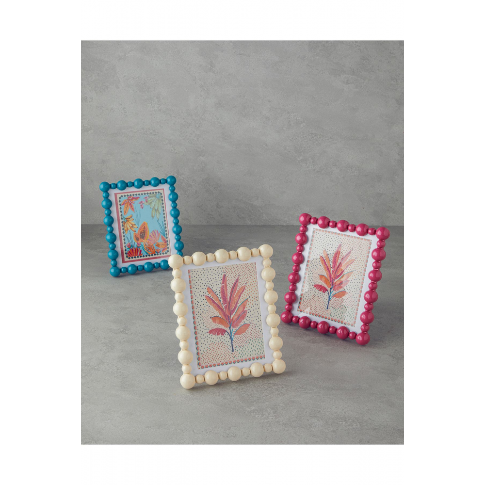 Bubble Dekoratif Çerçeve Bej