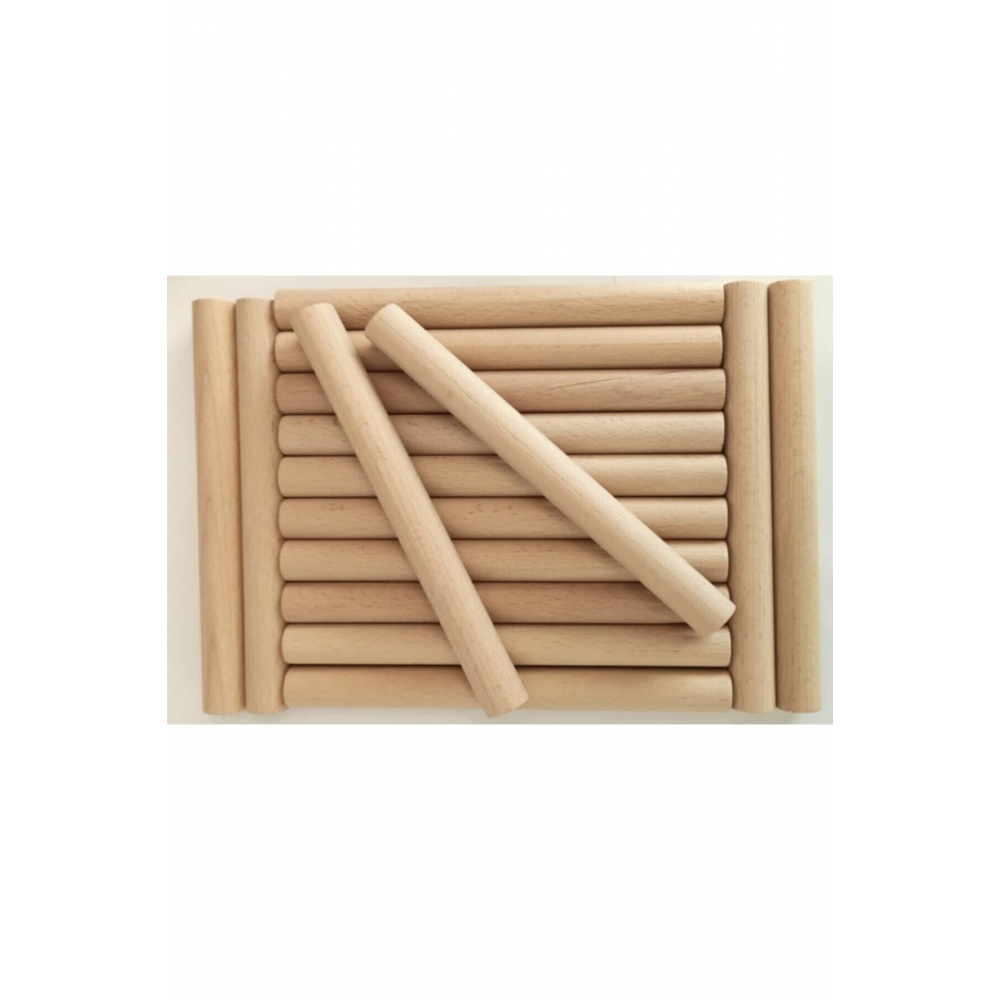 Ahşap Ritim Çubuk Seti 8adet (4TAKIM)