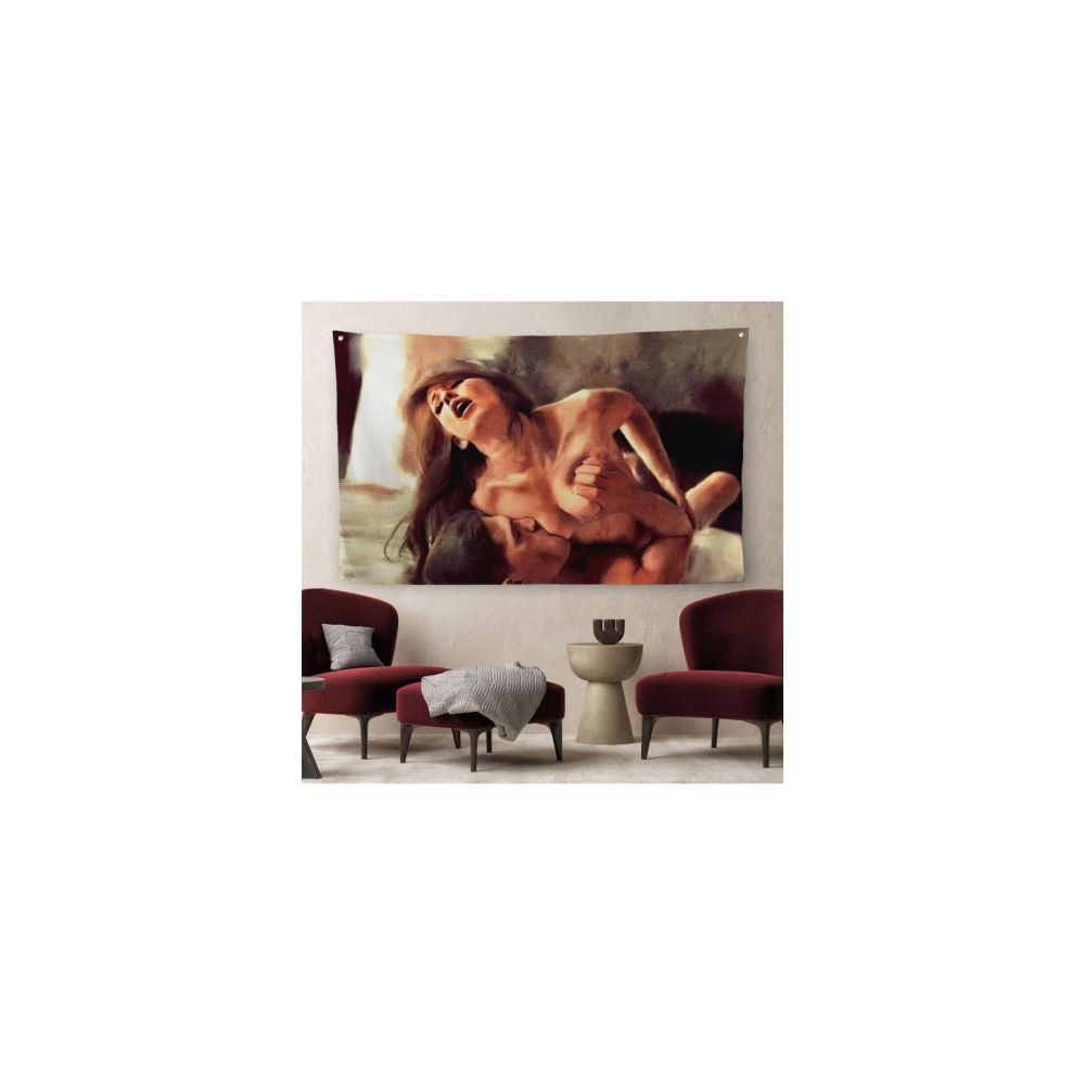 Aşk Çifti Dekoratif Duvar Örtüsü-halısı-6585