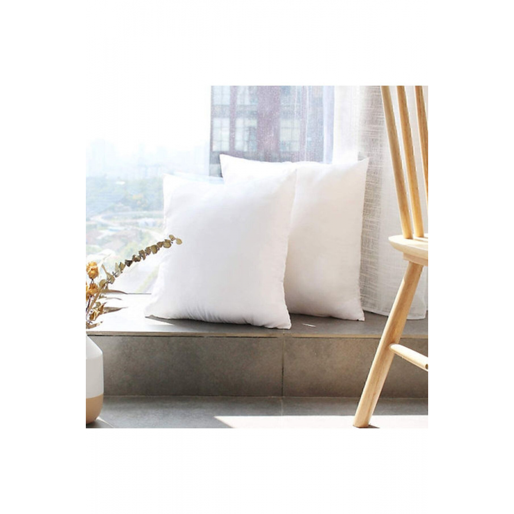 2 Adet Ultra Dolgun Kare Kırlent Iç Yastık - 7 Farklı Ölçü