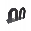 2 Adet (siyah) Metal Kitap Desteği - Kitap Tutucu - Ev Ve Ofis Dekoratif Aksesuar