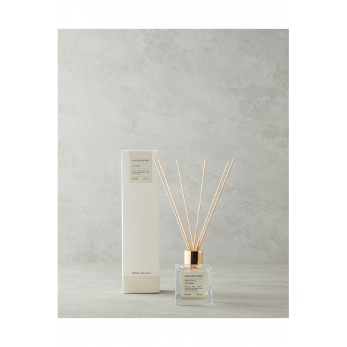 Beyaz Çiçekler Çubuklu Oda Kokusu 100 ml