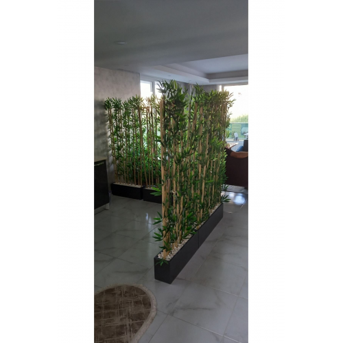 100 Cm Saksida 160 Cm.boy 15 Adet Bambu Speratör