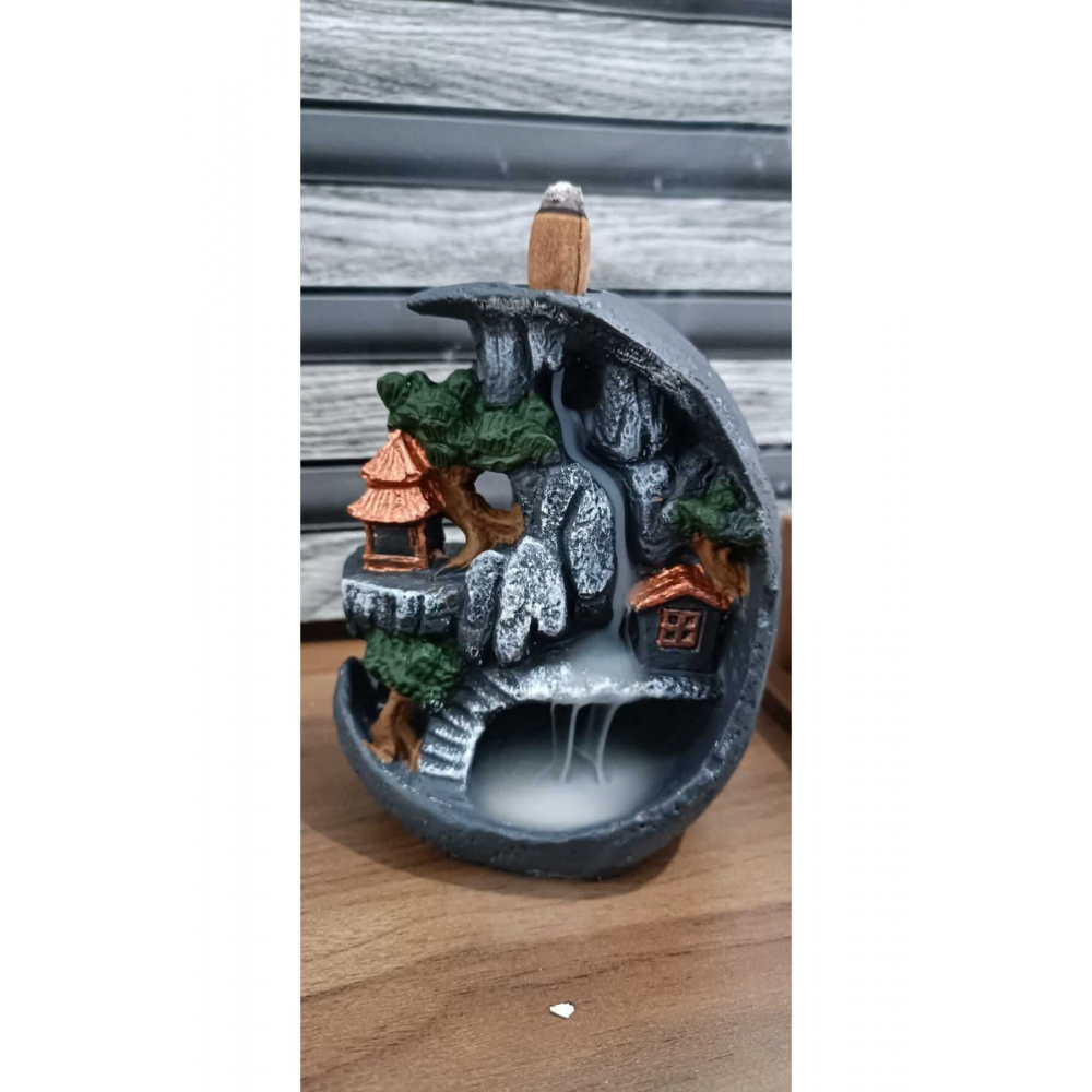 Ay Köprülü Dağ Geri Akış Şelale Tütsülük (BOY;12 CM, ÇAP;10 CM)