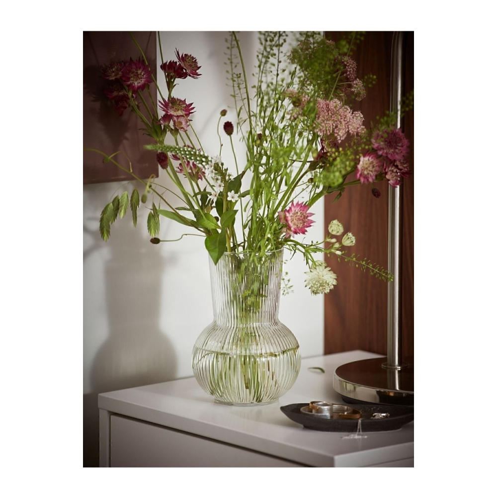 Padrag Dekoratif Vazp 17cm Cam