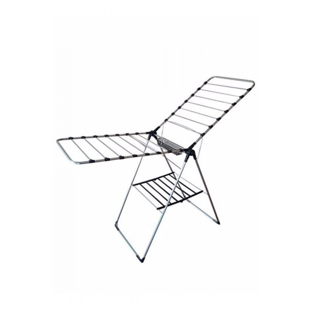 Lüx Mandal Sepetli Çamaşır Kurutmalık Çamaşır Askılığı