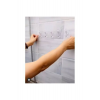 Yapışkanlı Şeffaf Duvar Askısı Banyo Mutfak Düzenleyici Askı Pratik Kanca Askılık