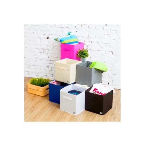 Çok Amaçlı Kullanım Dekoratif Dolap Içi Düzenleyici Organizer Katlanabilir Kutu