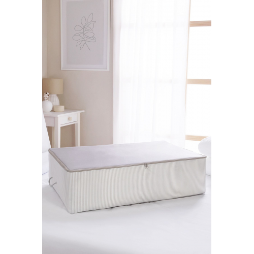 Mega Boy Stuff&Things Gri Baza Altı Yastık Yorgan Kazak Hurcu 74x46x22