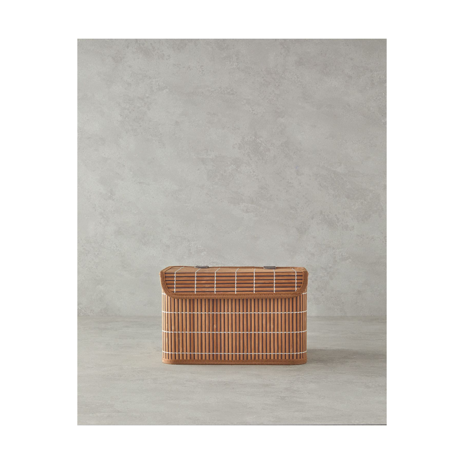 Hardwood Bambu Saklama Kutusu Kahve