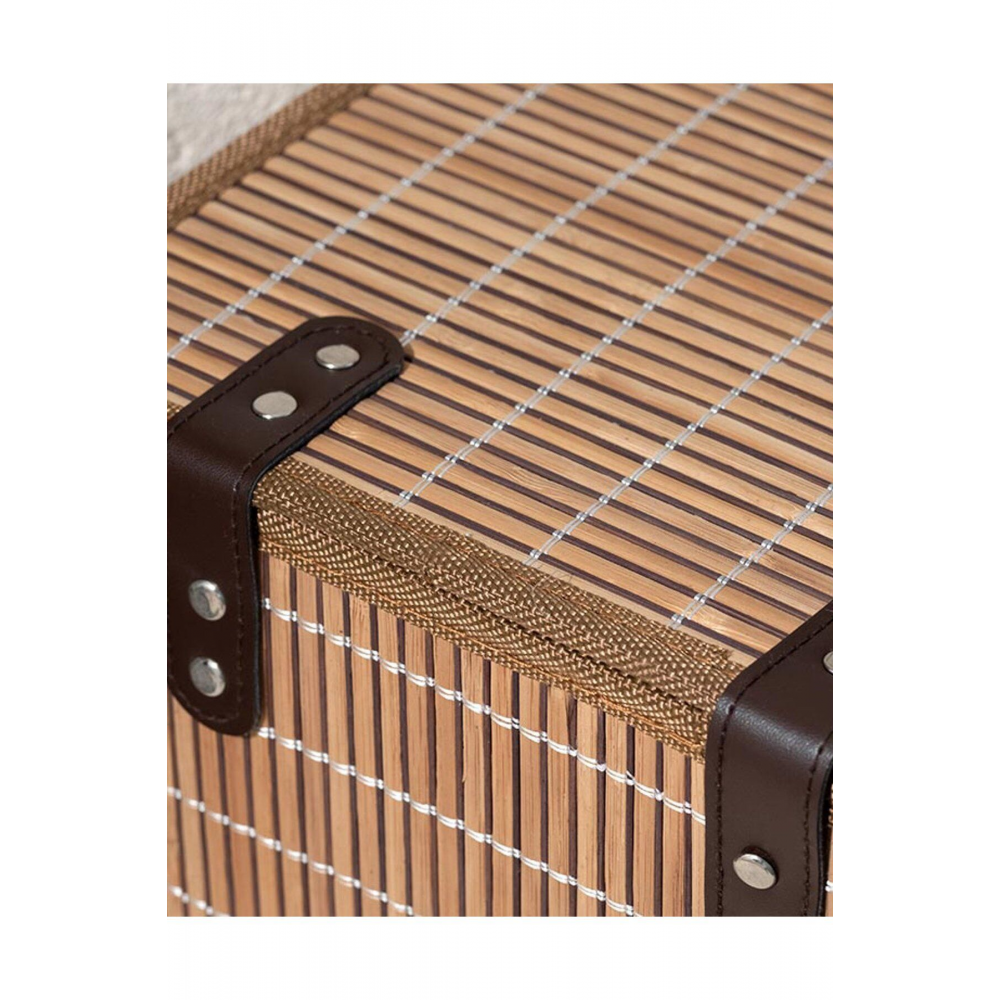 Hardwood Bambu Saklama Kutusu Kahve