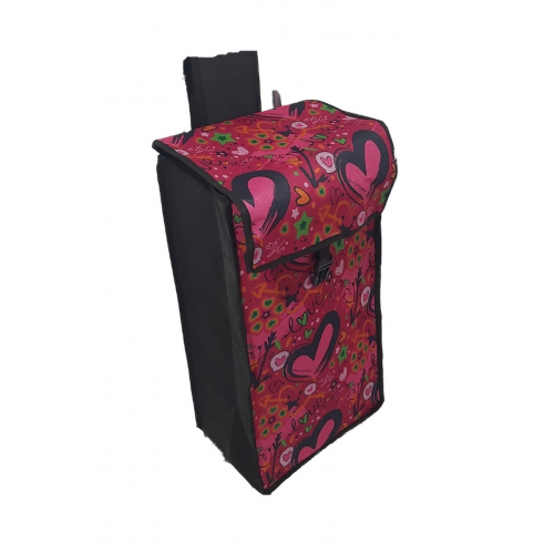 Işık Pazar Arabası Torbası Brandalı Lüx