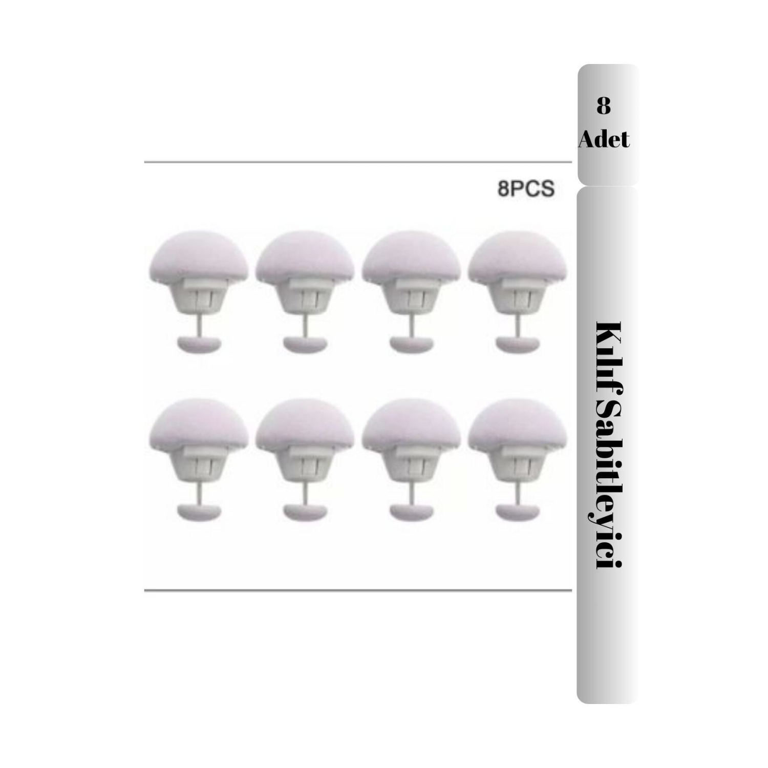 8 Adet Çok Amaçlı Kılıf Sabitleyici Düzenleyici