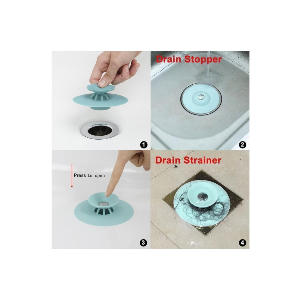 Vakumlu Lavabo Süzgeci - Tahliye Ve Durdurma Süzgeci