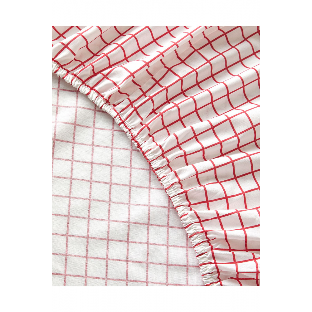 Dreamy Cars Pamuklu Çocuk Pike Takımı Kırmızı