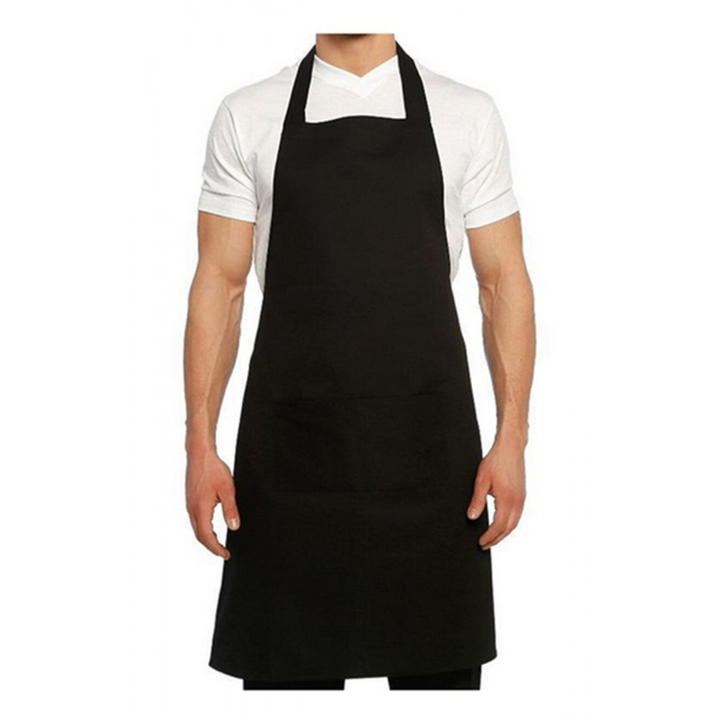 Cepli Şef Garson Kafe Aşçı Barista Siyah Önlük Mutfak Önlüğü Masterchef Cafe Apron Restaurant
