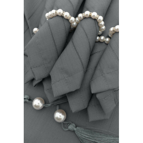 Colber Masa Örtüsü Füme Yemek Sunum Takımı